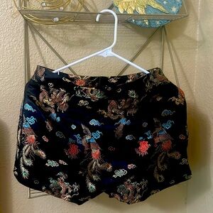 Asian inspired skort